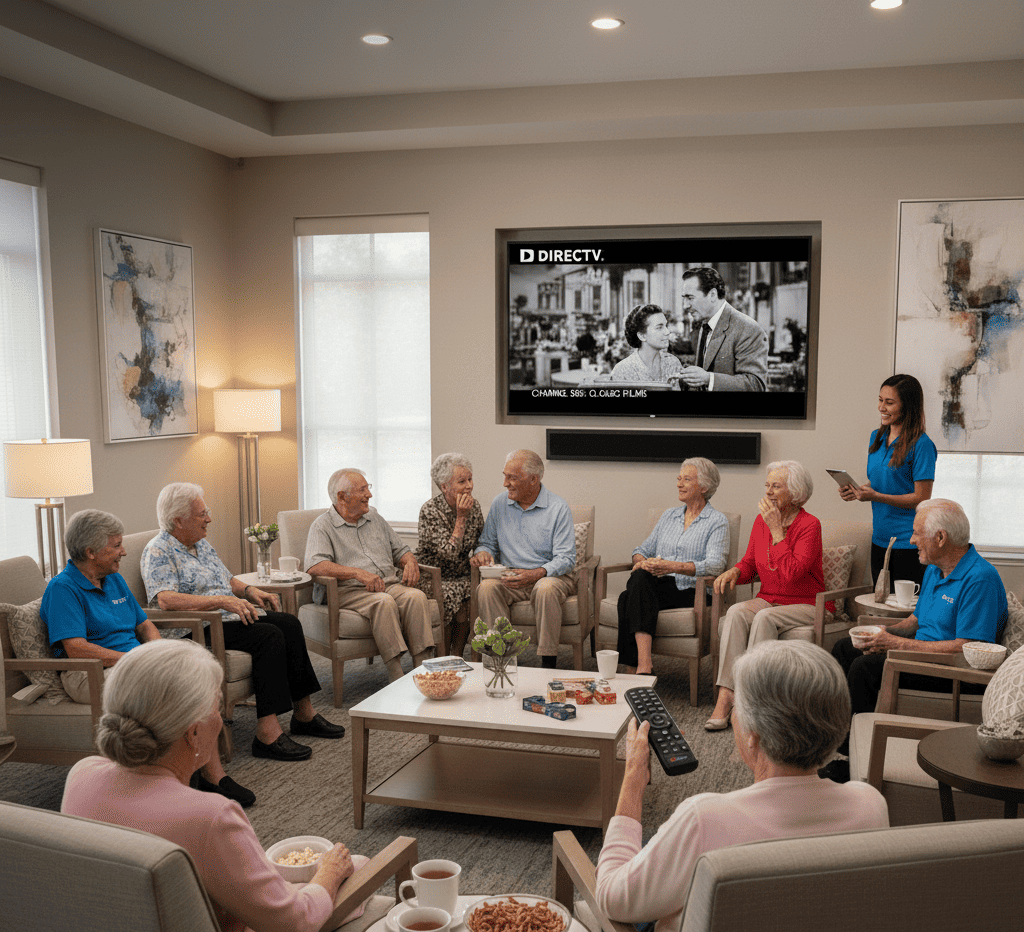 Senior living community TV solutions