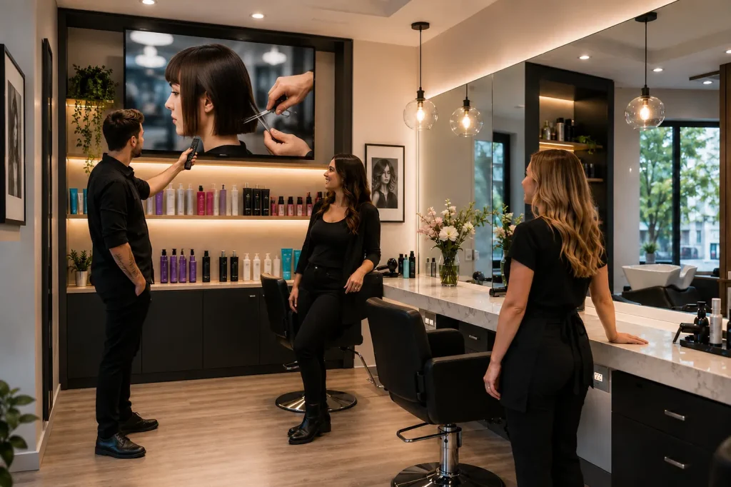 Hair and Nail Saloons