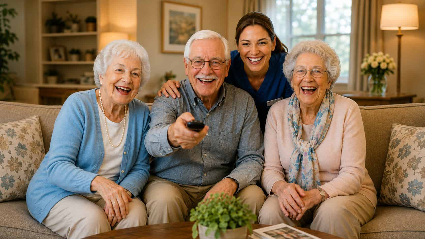 TV service for assisted living facility